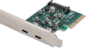 MicroConnect PCIe USB 3.1 Card Type C (MC-USB3.1-2C) 1