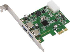 Kontroler MicroConnect PCIe 2.0 x1 - 2x 3.0 (MC-USB-NEC3.0) 1