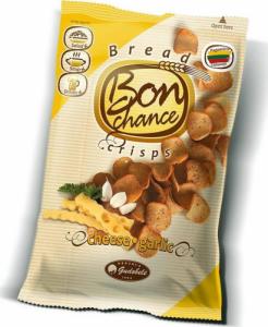 Gudobele Chipsy chlebowe czosnkowo-serowe 120 g 1