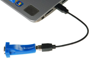 Adapter USB Brainboxes 1MBaud USB - RS-232 Czarny  (US-101) 1