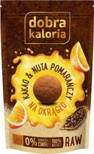 KUBARA Ciasteczka-kulki Kakao&Nuta pomarańczy bez cukru 65 g 1