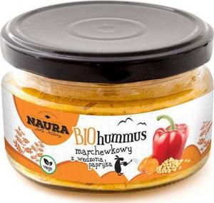 Naura Hummus marchewkowy z wędzoną papryką BIO 190 g 1