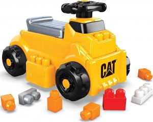 Mega Bloks Mega Bloks Mega Bloks CAT Build N Play Ride On Ride On (Yellow/Black) 2
