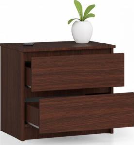 Fabryka Mebli Akord KOMODA K 60 cm 2 SZUFLADY WENGE 2