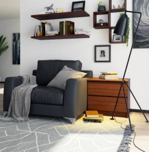 Fabryka Mebli Akord KOMODA K 60 cm 2 SZUFLADY WENGE 4