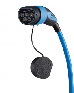 Kabel zasilający Mennekes Mennekes charging cable mode 3, type 2, 32A, 3PH (blue/black, 4 meters) 2