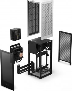 Obudowa Nzxt H1 2022 Czarno-biała (CS-H11BB-EU) 5