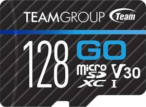 Karta TeamGroup Go MicroSDXC 128 GB Class 10 UHS-I/U3 V30 (TGUSDX128GU303) 1