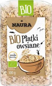 Naura Płatki owsiane BIO 300 g 1