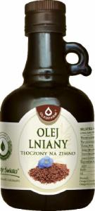 Oleofarm Olej lniany tłoczony na zimno 500 ml 1