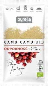 Purella Food Camu Camu BIO. Odporność. Wapń + Witamina C 21 g 1