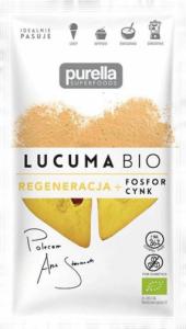 Purella Food Lucuma BIO. Regeneracja. Fosfor + Cynk 40 g 1