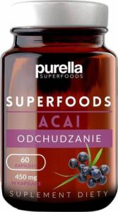 Purella Food Superfoods Acai Odchudzanie 33 g - 60 kapsułek 1