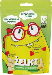 Purella Food Żelki bez dodatku cukru Banan z chrupkami 35 g 1