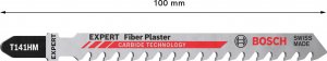 Bosch Brzeszczot do wyrzynarki EXPERT 'Fiber Plaster' T 141 HM, 3 szt. 4