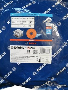 Bosch Bosch Powertools fiber discs R782 180mm G80 25er - 2608621830 EXPERT RANGE 2
