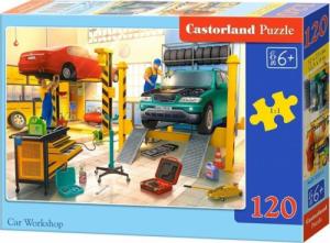 Castorland Puzzle 120 Car Workshop CASTOR 1