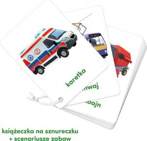 Bright Junior Media CzuCzu Karty Obrazkowe Na Sznurku Pojazdy 3