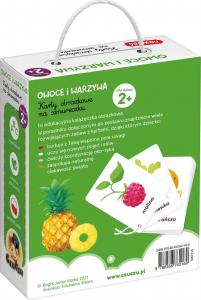 Bright Junior Media CzuCzu Karty Obrazkowe Na Sznurku Owoce i Warzywa 2