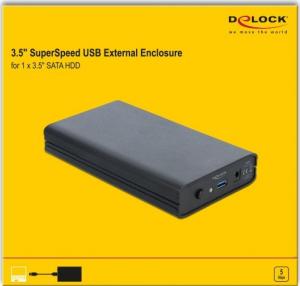Kieszeń Delock 3.5" SATA - USB 3.2 Gen 1 (42612) 4
