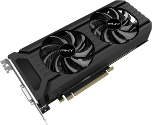 Karta graficzna PNY GeForce GTX 1060 6GB GDDR5 (192 Bit) DVI, HDMI, 3xDP, BOX (GF1060GTX6GEPB) 2