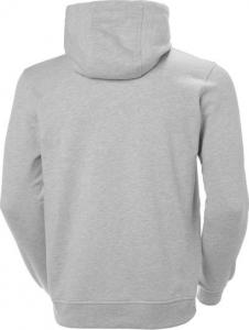 Helly Hansen Bluza męska Logo Hoodie Grey Melange r.L 2