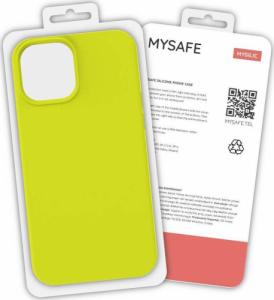 Mysafe MYSAFE ETUI SILIKONOWE IPHONE 11 PRO MAX ŻÓŁTY PUDEŁKO 1