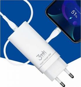 Ładowarka 3MK Hyper Charger 1x USB-A 2x USB-C 5 A (5903108406147) 2