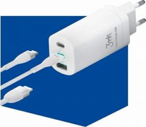 Ładowarka 3MK Hyper Charger 1x USB-A 2x USB-C 5 A (5903108406147) 4