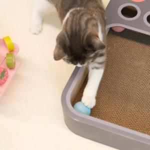 DoggyVillage Piłeczka dla psów bardzo małych i kotów Doggy Village MT7111B FRANTIC ORB MINI interaktywna, ruchoma, niebieska 4