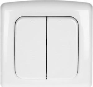 Orno ORNO SMART HOME WŁĄCZNIK PODWÓJNY NATYNKOWY Z NADAJNIKIEM RADIOWYM OR-SH-1751 4