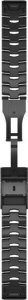 Garmin Bransoleta z tytanu na nadgarstek QuickFit 22 (węglowo-szary) (010-12863-09) 2