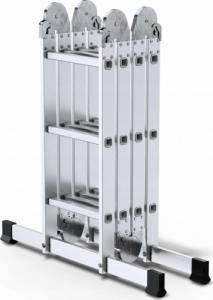 AWTools AWTOOLS DRABINA ALUMINIOWA WIELOFUNKCYJNA 4x3 AW23110 5