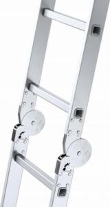 AWTools AWTOOLS DRABINA ALUMINIOWA WIELOFUNKCYJNA 4x3 AW23110 6