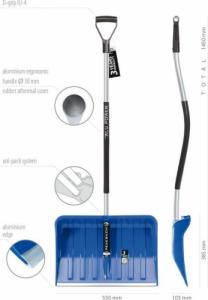 Prosperplast Łopata do śniegu IL3TBE-B333 2