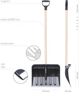 Prosperplast Łopata do śniegu ILT41-S411 41 cm 2