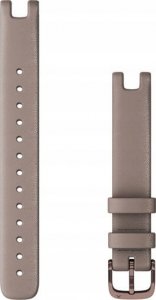 Garmin Pasek skórzany na nadgarstek - seria Lily (szarobeżowy / ciemnobrązowa sprzączka) (010-13068-A0) 1