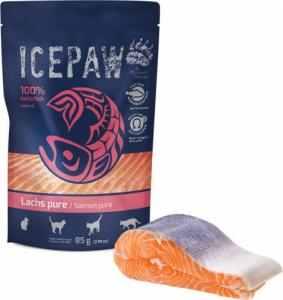 Icepaw ICEPAW Cat Lachs pure łosoś dla kotów 85g - 85g 2
