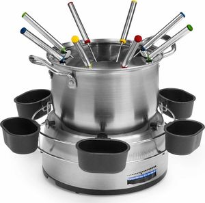 Princess Princess Rodzinny zestaw do fondue, 800 w, stal nierdzewna, szary 2