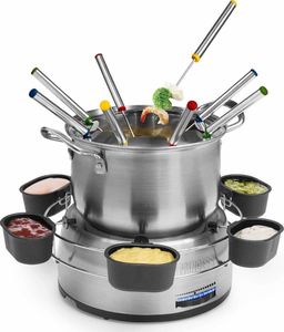 Princess Princess Rodzinny zestaw do fondue, 800 w, stal nierdzewna, szary 6