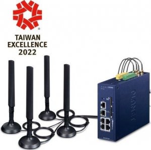 Bramka VoIP Planet Industrial 5G NR Cellular 1