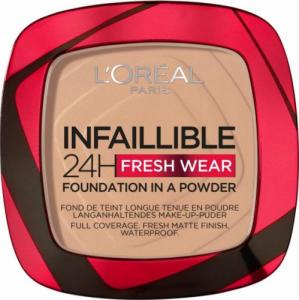 L’Oreal Paris L'OREAL_Infaillible 24H Fresh Wear Foundation In A Powder długotrwały podkład do twarzy w pudrze 120 Vanilla 9g 1