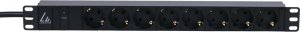 Lanview 19'' rack mount power strip, 1