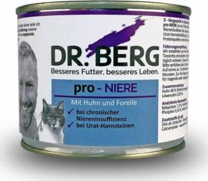 Dr Berg Dr BERG Pro-NIERE dla kotów Nerki, kamica moczowa 200g 1
