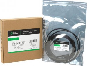 Kabel USB MicroConnect USB-C - USB-C 10 m Czarny (MC-USB3.1CC10OP) 2