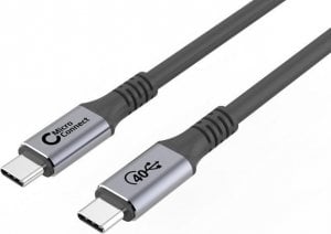 Kabel USB MicroConnect USB-C - USB-C 1.2 m Czarny (USB4CC1) 1