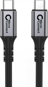 Kabel USB MicroConnect USB-C - USB-C 1.2 m Czarny (USB4CC1) 2
