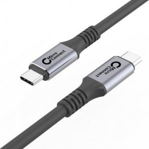 Kabel USB MicroConnect USB-C - USB-C 1.2 m Czarny (USB4CC1) 3