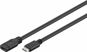 Kabel USB MicroConnect USB-C - USB-C 1.5 m Czarny (USB3.1CC1.5EX) 1