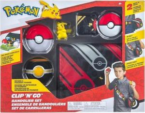 Figurka Jazwares Pokemon Clip'N Go - Bandolier, pikachu, 2 kule (PKW0228) 1
